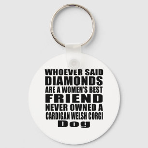CARDIGAN WELSH CORGI DOG BEST FRIEND DESIGN SLEUTELHANGER