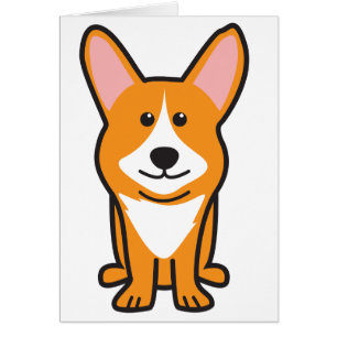 Cardigan Welsh Corgi Dog Cartoon
