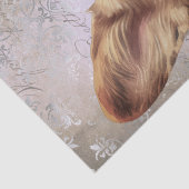 Cardigan Welsh Corgi Dog Tissuepapier (Detail)