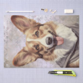 Cardigan Welsh Corgi Dog Tissuepapier (Craft)