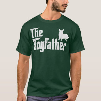 cardigan welsh corgi DogFather Funny Dog Dad T-shirt