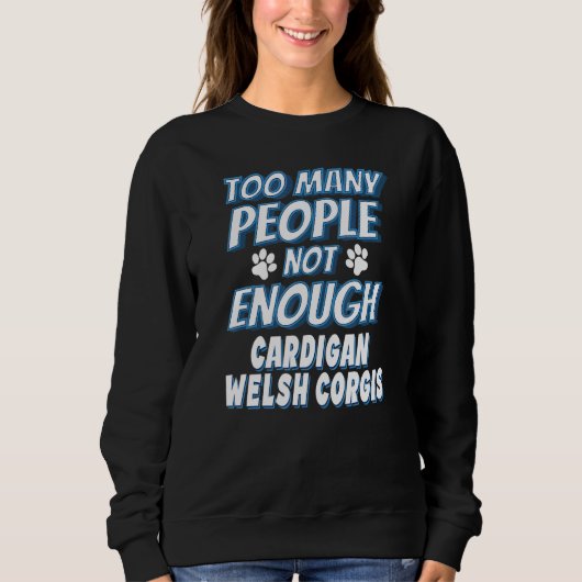 Cardigan Welsh Corgi fok eigenaar hond Trui (Voorkant)