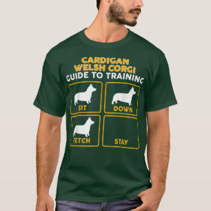 Cardigan Welsh Corgi Funny Guide to Training T-shirt