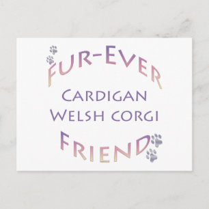 Cardigan Welsh Corgi Furever Briefkaart