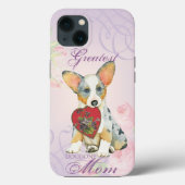 Cardigan Welsh Corgi Heart mama Case-Mate iPhone Case (Achterkant)