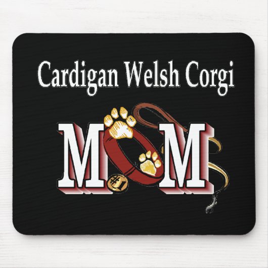 Cardigan Welsh Corgi Hond Moeder Muismat (Voorkant)