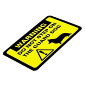 Cardigan Welsh Corgi Humoristische Guard Hond Waar Magneet (Linkerzijde)