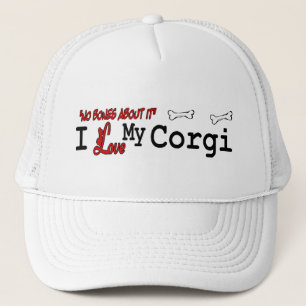 Cardigan Welsh Corgi (Ik hou ervan) Hoed Trucker Pet
