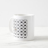 Cardigan Welsh Corgi in de Sheep Koffiemok (Voorkant links)