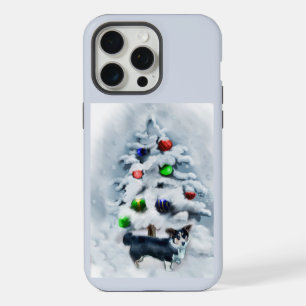 Cardigan Welsh Corgi Kerst Feestdagen iPhone 15 Pro Max Case