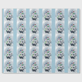 Cardigan Welsh Corgi kerstcadeaus Cadeaupapier (Vlak)