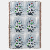 Cardigan Welsh Corgi kerstcadeaus Deken (Voorkant Verticaal)