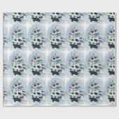 Cardigan Welsh Corgi Kerstmis Cadeaupapier (Vlak)