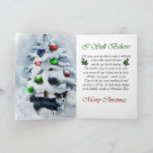 Cardigan Welsh Corgi Kerstmis Feestdagen Kaart (Binnen)