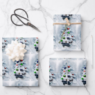 Cardigan Welsh Corgi Kerstmis Inpakpapier Vel