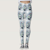 Cardigan Welsh Corgi Kerstmis Leggings (Voorkant)