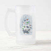 Cardigan Welsh Corgi Kerstmis Matglas Bierpul (Links)