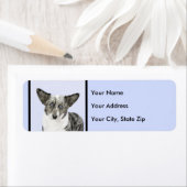 Cardigan Welsh Corgi Painting - Original Dog Art Etiket (Insitu)