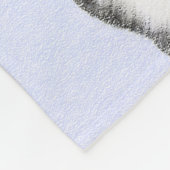 Cardigan Welsh Corgi Painting - Original Dog Art Fleece Deken (Hoek)