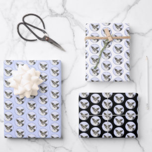 Cardigan Welsh Corgi Painting - Original Dog Art Inpakpapier Vel