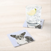 Cardigan Welsh Corgi Painting - Original Dog Art Kartonnen Onderzetters (Insitu)