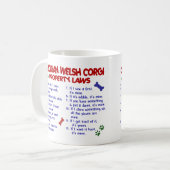 CARDIGAN WELSH CORGI Property Laws 2 Koffiemok (Voorkant links)
