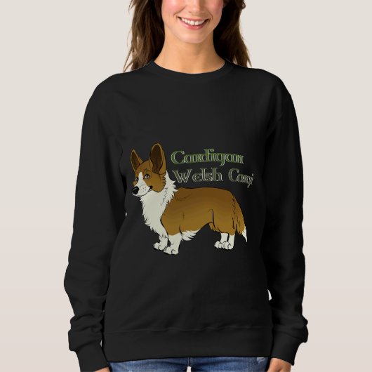 Cardigan Welsh Corgi Red Active Trui (Voorkant)