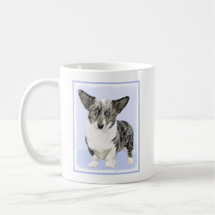 Cardigan Welsh Corgi Schilderij - Originele Honden Koffiemok