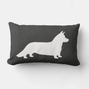 Cardigan Welsh Corgi Silhouet Kussen