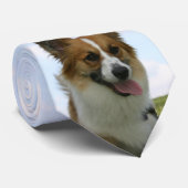 Cardigan Welsh Corgi Stropdas (Opgerold)