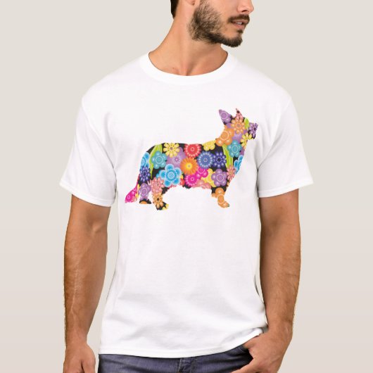 Cardigan Welsh Corgi T-shirt (Voorkant)
