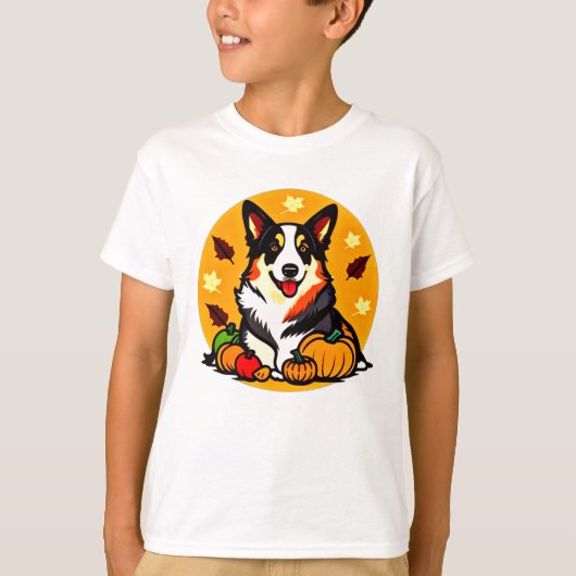 Cardigan Welsh Corgi T-shirt (Voorkant)