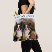 Cardigan Welsh Corgi Tote Bag (Dichtbij)