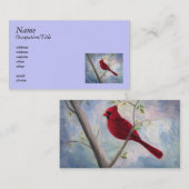 Cardinaal Avery Visitekaartje (Voorkant / Achterkant)