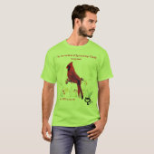 Cardinaal Bird Funny Cat Lover's T-shirt (Voorkant volledig)
