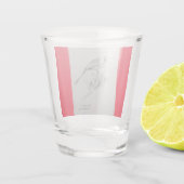 Cardinaal Bird Shot Glass Glas (Achterkant)