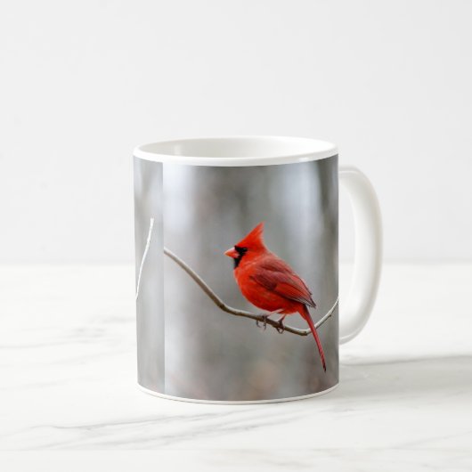 Cardinaal Crest Portrait Koffiemok (Voorkant rechts)