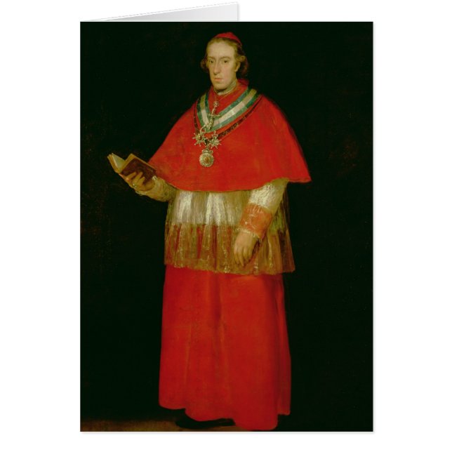 Cardinaal Don Luis de Bourbon c.1800 (Voorkant)