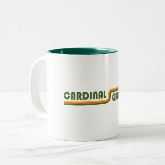 Cardinaal Greenway Indiana Tweekleurige Koffiemok (Voorkant links)