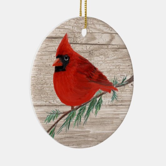 Cardinaal Ornament (Rechts)