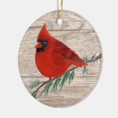 Cardinaal Ornament (Links)