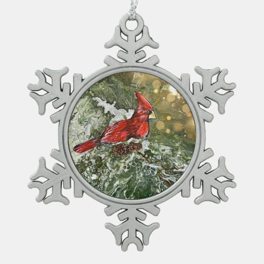 Cardinaal Ornament (Voorkant)