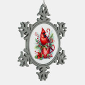 Cardinaal Ornament (Links)