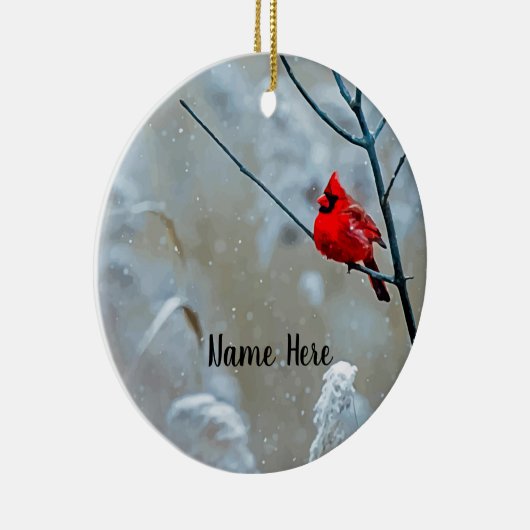 Cardinaal Ornament (Rechts)