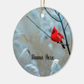 Cardinaal Ornament (Links)