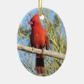 Cardinaal Ornament (Achterkant)