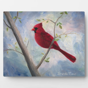 Cardinaal Plaque Fotoplaat