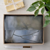 Cardinaal Red Winter Foto Tissuepapier (Geschenk)