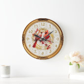 Cardinaal Wall Clock Grote Klok (Huis)