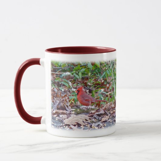 Cardinaal Wild Songbird Series Mok (Links)